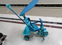 toddler tricycle with handle and sun protection. toddler tricycle with handle and sun protection.