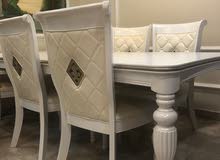 طقم طاوله طعام مع 8 كراسي dining table with 8 chairs طقم طاوله طعام مع 8 كراسي dining table with 8 chairs