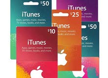 Gift Cards iTunes,Playsataion,google play store etc $5 ,$10,$15,$20,$25,$50,$100