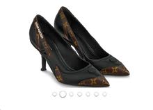 Women's Louis Vuitton boots, black color