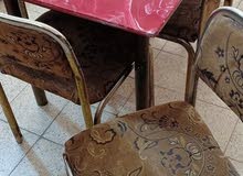 ميز طعام مرمر مع 5 كراسي ميز طعام مرمر مع 5 كراسي