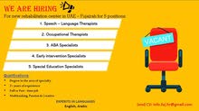Speech Therapist and early intervention specialist