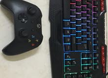 keyboard  gaming  , xbox one controller