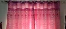 Window Door Curtain, 2 sets with 4 lining cloths = 3.5*2=7 OMR Window Door Curtain, 2 sets with 4 lining cloths = 3.5*2=7 OMR