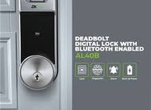 قفل ذكي  مناسب لجميع الابواب   Smart Lock  ZKTeco AL40B يعمل عن طريق البصمة