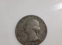 ربع دولار امركي 1983