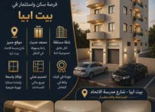 195m2 5 Bedrooms Apartments for Sale in Nablus Beit Iba