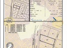 ارض سكنية وسطية للبيع في  سور آل حديد بمساحة 600 متر من ضمن مخطط حي السيب