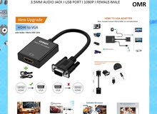 Onten HDMI to VGA Adapter PC Laptop TV Box Projector (Brand New) Stock