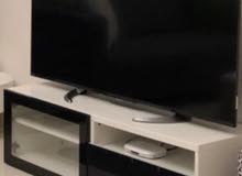 Tv  furniture  white and black