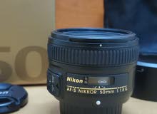 Nikon 50 mm f1.8 G العدسة نيكون Nikon 50 mm f1.8 G العدسة نيكون