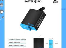 Telesin Gopro 8/7/6/5 Battery - Brand New