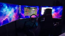 Triple monitor setup - sim racing