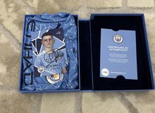 Original Manchester City Jersery Signed By ( Phil Foden .47 ) 2022