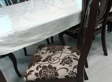 طاولة طعام لثمانية اشخاص Dining table for 8 person طاولة طعام لثمانية اشخاص Dining table for 8 person