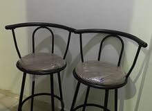 2 kitchen 360 spinner stools with back rest up for sale 2 kitchen 360 spinner stools with back rest up for sale