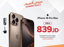 ‏iPhone 16 pro max 256GB  ‏256 GB    ‏NEW NO AVTIVE  جديد بالكرتونة