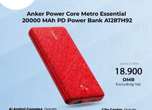 Anker POWER core metro Essential 2000 mAh PD Power bank