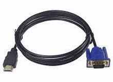 كابل HDTV الى VGA كابل HDTV الى VGA