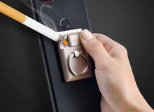 Finger Ring Mobile Phone Grip Phone Holder USB Charger Electronic Cigarette Lighter Finger Ring Mobile Phone Grip Phone Holder USB Charger Electronic Cigarette Lighter