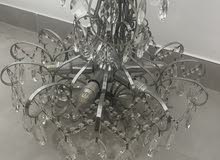 Glass chandeliers - 2 pieces