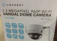 Amcrest ProHD REP-IPM-751W Vandal Dome Outdoor 1.3MP Wi-Fi IP Security Camera Amcrest ProHD REP-IPM-751W Vandal Dome Outdoor 1.3MP Wi-Fi IP Security Camera