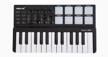Worlde Panda MINI Portable 25 Keys USB MIDI Keyboard MIDI Controller with Drum Pad ( new )