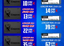 KINGSTON SSDs - مجموعة اس اس دي من كينجستون !