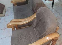 wooden sofa 2+1+1 used but in good condition wooden sofa 2+1+1 used but in good condition