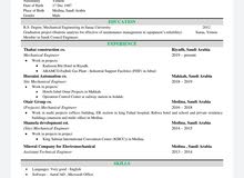 مهندس ميكانيك (mechanical engineer) مهندس ميكانيك (mechanical engineer)