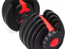 IRIS Fitness 24 kgs Adjustable Dumbbell with Fast Adjustable Weight Pl