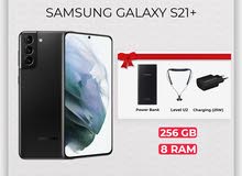 Samsung Galaxy S21+ 5G  full package /RAM 8/265 GB (كفالة الوكيل الرسمي)