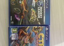 Rocket league, CTR nitro fueled (disk)