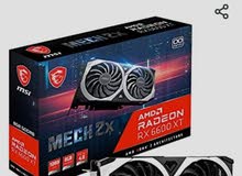 كرت (BETTER THAN RTX 3060) graphics card gpu RX6600 XT 8GB VRAM كرت (BETTER THAN RTX 3060) graphics card gpu RX6600 XT 8GB VRAM