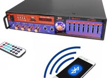 امبلفير  مضخم صوت Audio Amplifier 2 Channels Bluetooth  BT-669 مضخم صوت