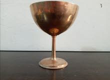 Yellow copper cup Yellow copper cup