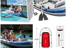 Intex rubber boat