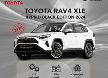 TOYOTA RAV4 XLE HYBRID- BLACK EDITION-2024  تويوتا راف فور4 اكس ال اي هايبرد بلاك اديشن