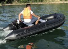 قارب هوائي مع مكينة 2strok