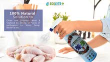 100% NATURAL DISINFECTANT PRODUCT - ECOLYTE MEAT AND SEAFOOD DISINFECTANT 1LITRE 100% NATURAL DISINFECTANT PRODUCT - ECOLYTE MEAT AND SEAFOOD DISINFECTANT 1LITRE