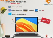 CHUWI UBOOK XPRO 2 IN1 Intel Ci7-7Y75-8RAM-256GB SSD-13.0"IPS-5000mAh Tablet PC-تابلت ووندوز كور اي7