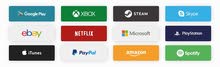 steam iTunes google play Netflix psn xbox games steam iTunes google play Netflix psn xbox games