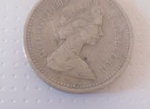 One pound elizabeth 1983