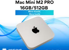 ماك ميني M2Pro برو 512 جيجا Mac Mini M2 Pro Chip 16GB/512GB