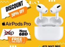 Apple airpods pro white and black Apple airpods pro white and black