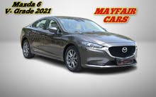 0% DP - ORIGINAL PAINT - MAZDA 6 2.5TC 2021 V-GRADE - FIRST OWNER - MINT CONDITION - GCC