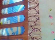 تخت اطفال خشب زان بحاله ممتازه معو فرشه التخت