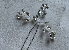 Stunning Handmade Crystal Hair Pin Stunning Handmade Crystal Hair Pin