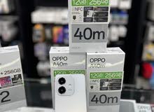 جهاز مستعمل ايام Oppo A40 M رام 12 جيجا 256 مكفول بالشركة أغراضة والكرتونه الأصلية متوفر توصيل