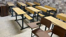 مقاعد دراسية عدد 27 مستعمل بحالة الوكاله